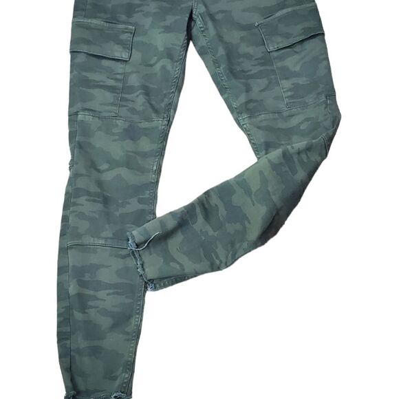 Joe's Camo High-Rise Cargo Jeans - Picture 2 of 6